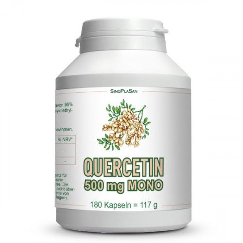 Quercetin-Dihydrat Quercetin 500mg 2x 200 Kapseln durch Vitamine da 