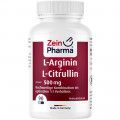 L-ARGININ & L-CITRULLIN 500 mg Kapseln